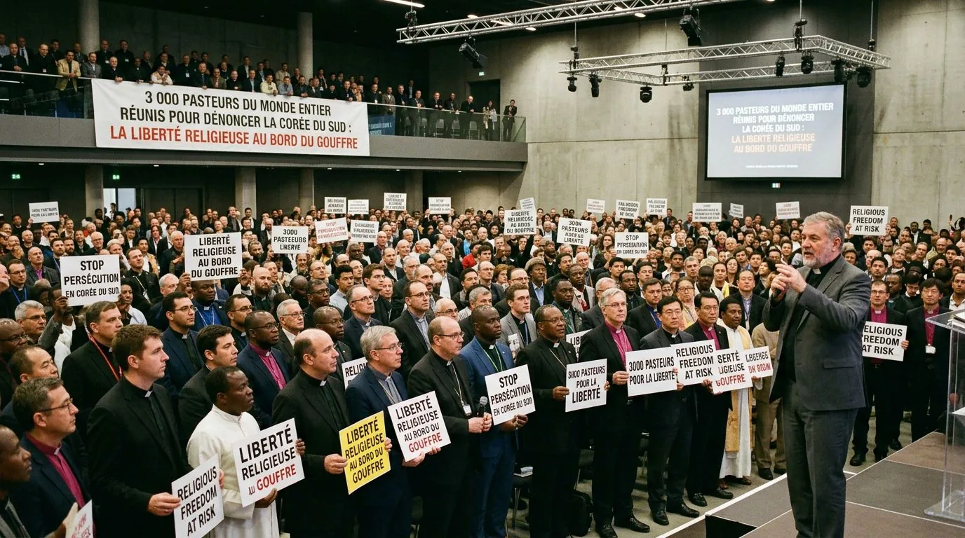 3 000 pasteurs du monde entier réunis pour dénoncer la Corée du Sud : la liberté religieuse au bord du gouffre